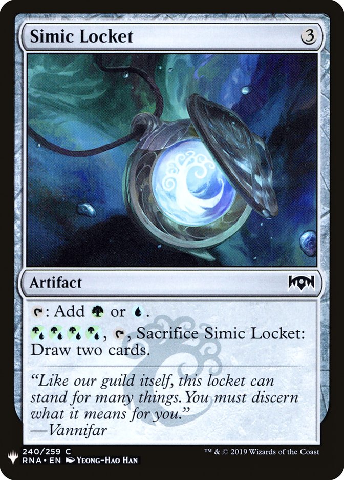 Simic Locket [Mystery Booster] | Odin's Place