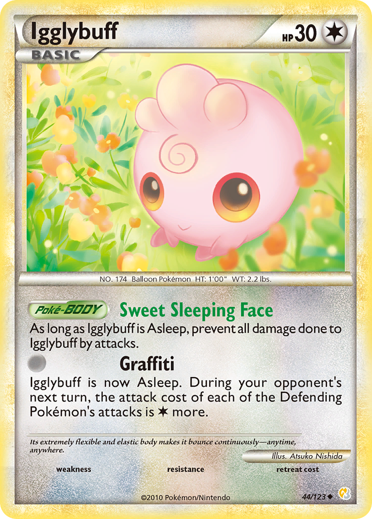 Igglybuff (44/123) [HeartGold & SoulSilver: Base Set] | Odin's Place