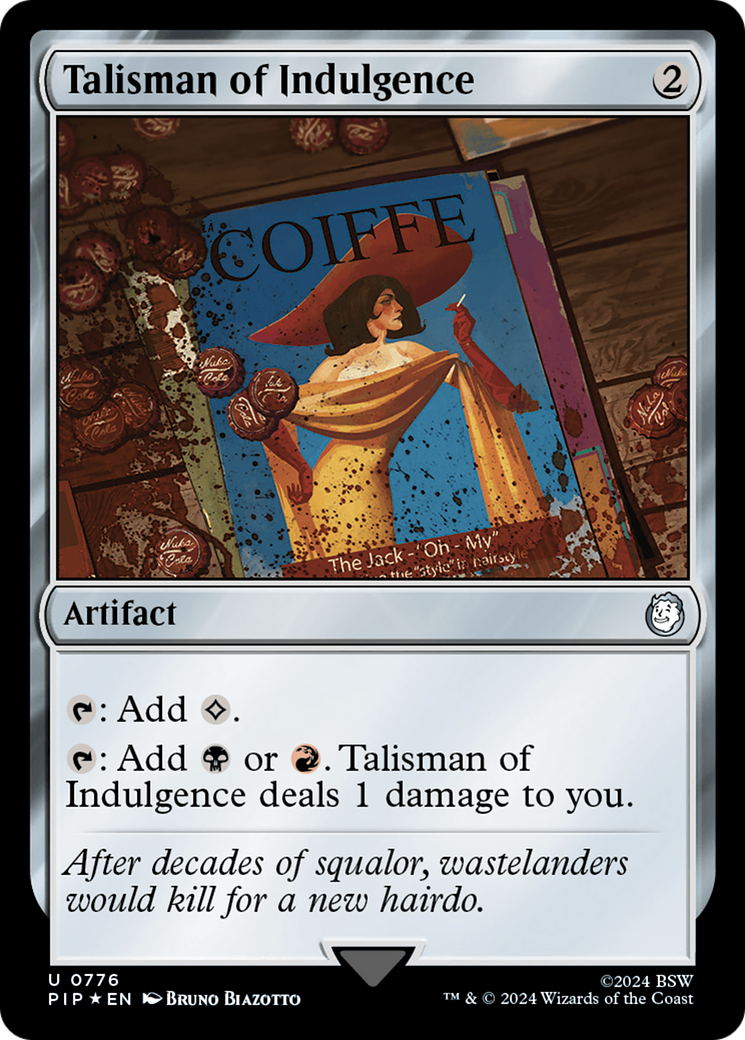Talisman of Indulgence (Surge Foil) [Fallout] | Odin's Place