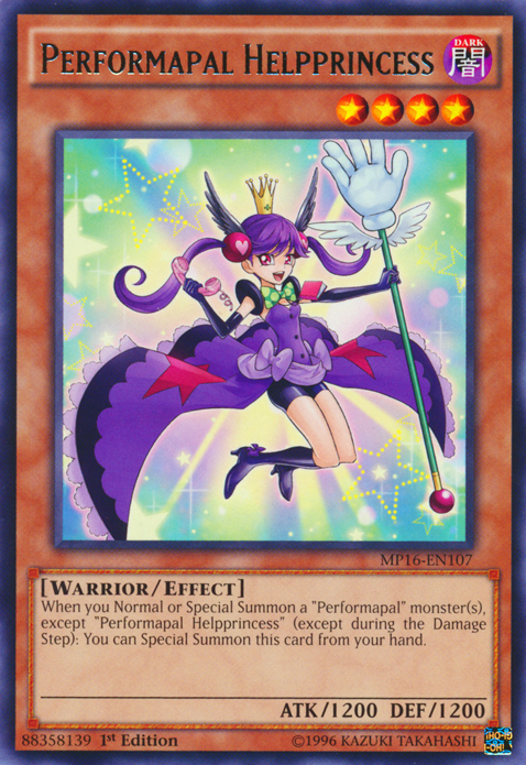 Performapal Helpprincess [MP16-EN107] Rare | Odin's Place