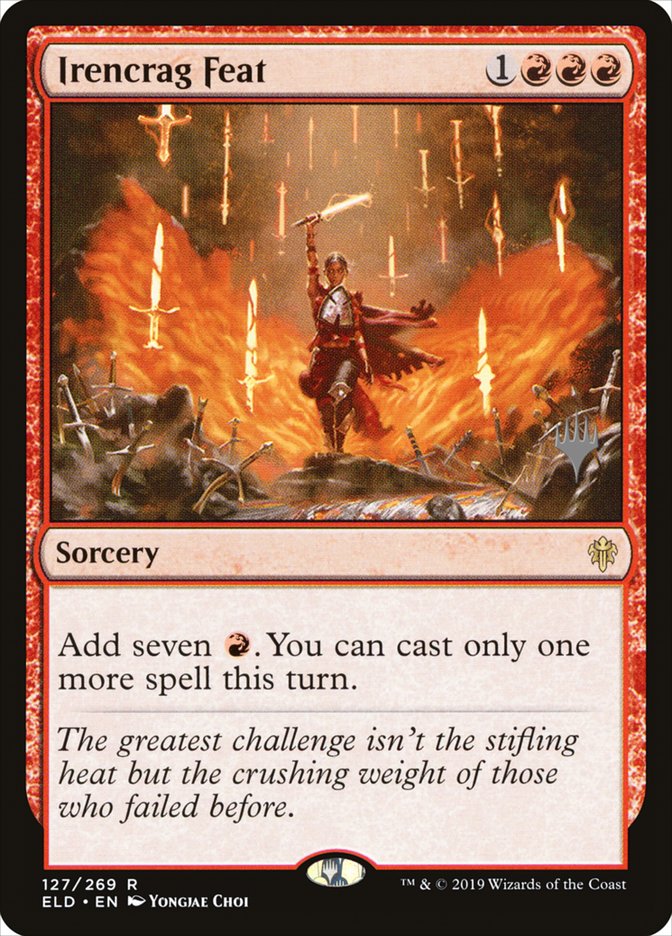 Irencrag Feat (Promo Pack) [Throne of Eldraine Promos] | Odin's Place