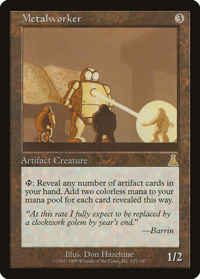 Metalworker (135) [Urza's Destiny] | Odin's Place