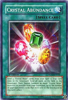 Crystal Abundance [FOTB-EN035] Common | Odin's Place