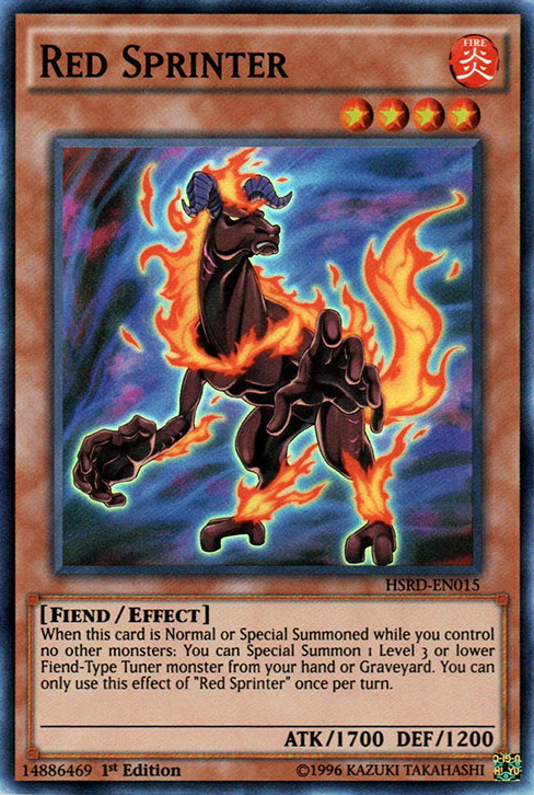 Red Sprinter [HSRD-EN015] Super Rare | Odin's Place