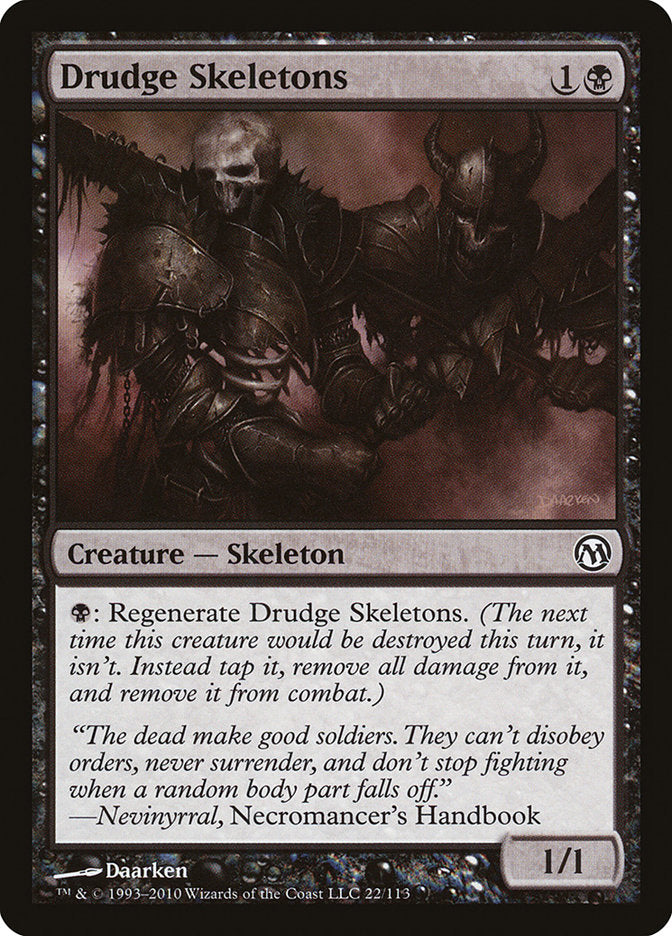 Drudge Skeletons (22) [Duels of the Planeswalkers] | Odin's Place