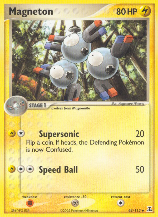 Magneton (48/113) [EX: Delta Species] | Odin's Place