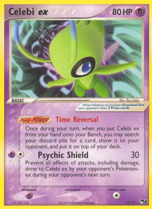 Celebi ex (17/17) [POP Series 2] | Odin's Place