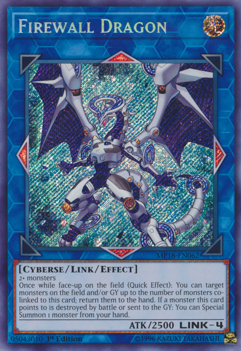 Firewall Dragon [MP18-EN062] Secret Rare | Odin's Place