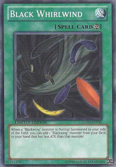 Black Whirlwind [GLD3-EN045] Common | Odin's Place