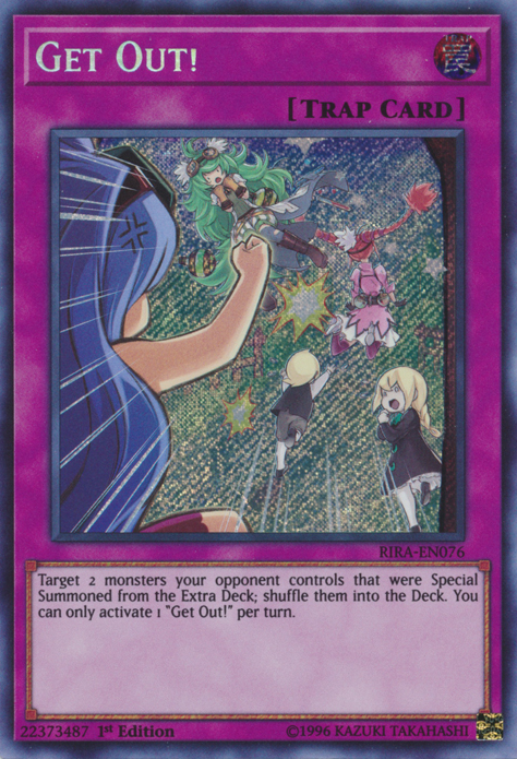 Get Out! [RIRA-EN076] Secret Rare | Odin's Place