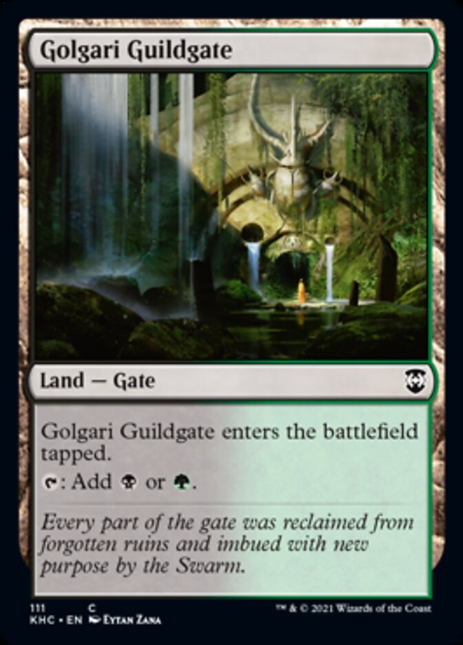 Golgari Guildgate [Kaldheim Commander] | Odin's Place