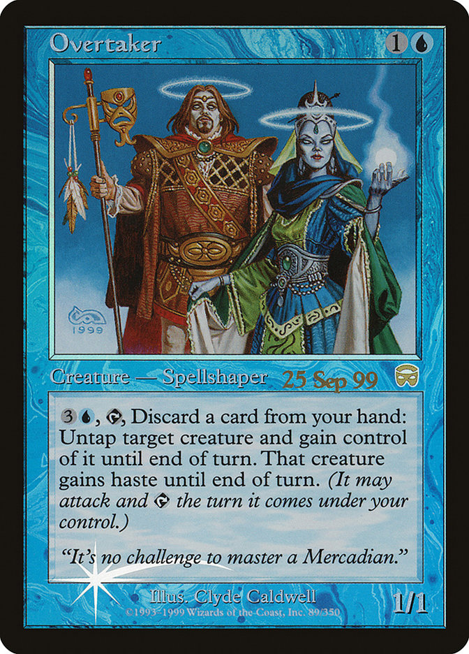 Overtaker (89) [Mercadian Masques Promos] | Odin's Place