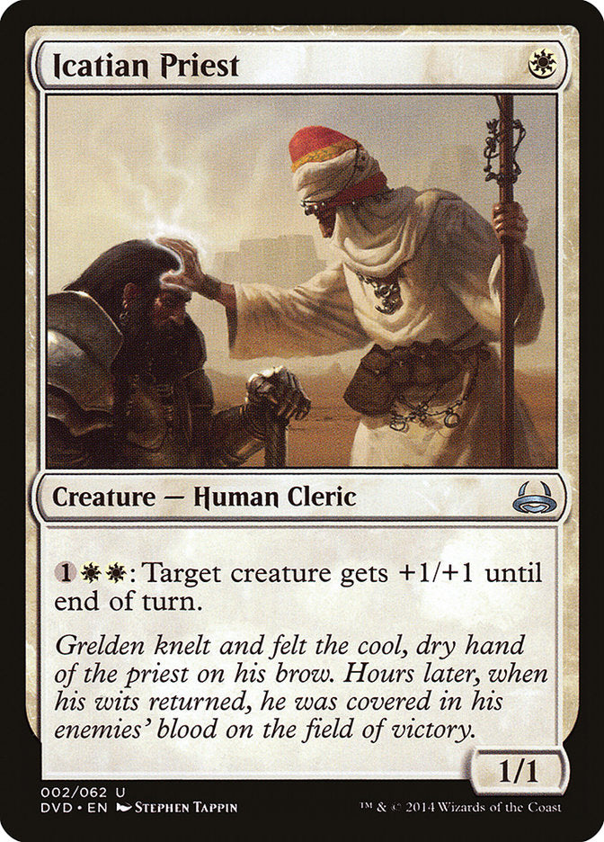 Icatian Priest (2) (Divine vs. Demonic) [Duel Decks Anthology] | Odin's Place