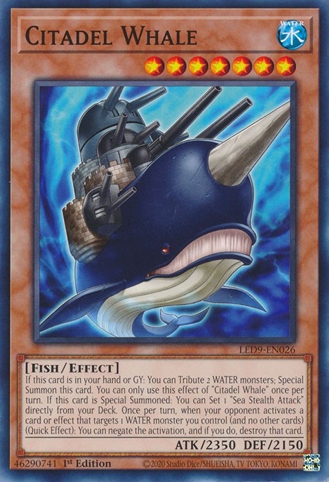 Citadel Whale [LED9-EN026] Common | Odin's Place