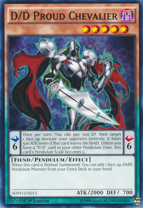 D/D Proud Chevalier [SDPD-EN015] Common | Odin's Place