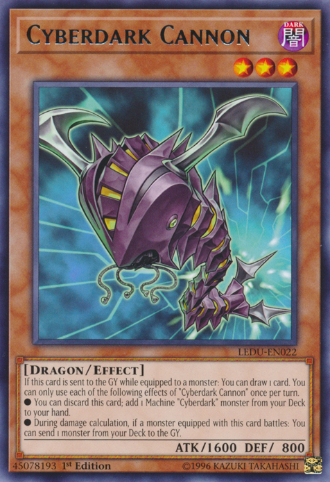 Cyberdark Cannon [LEDU-EN022] Rare | Odin's Place