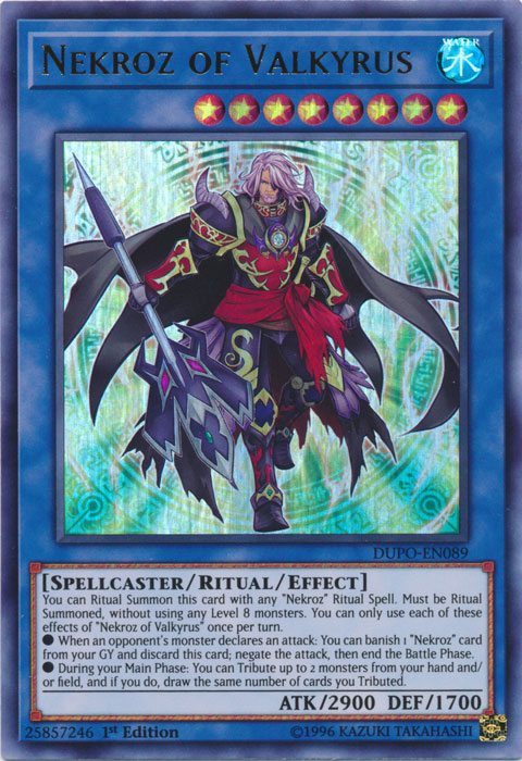 Nekroz of Valkyrus [DUPO-EN089] Ultra Rare | Odin's Place