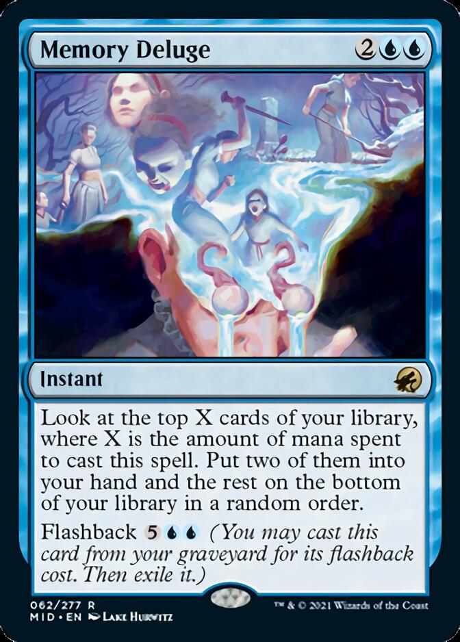 Memory Deluge [Innistrad: Midnight Hunt] | Odin's Place