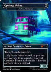 Darksteel Colossus - Optimus Prime (Borderless) [Secret Lair Drop Series] | Odin's Place