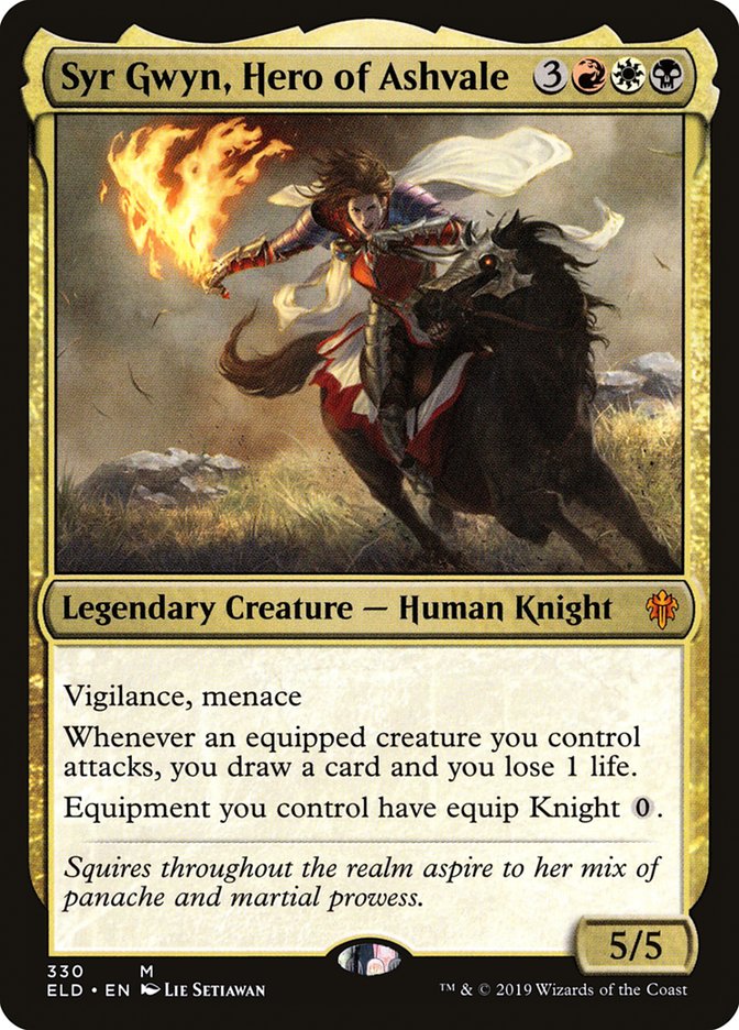 Syr Gwyn, Hero of Ashvale [Throne of Eldraine] | Odin's Place
