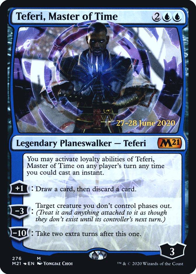 Teferi, Master of Time (276) [Core Set 2021 Prerelease Promos] | Odin's Place