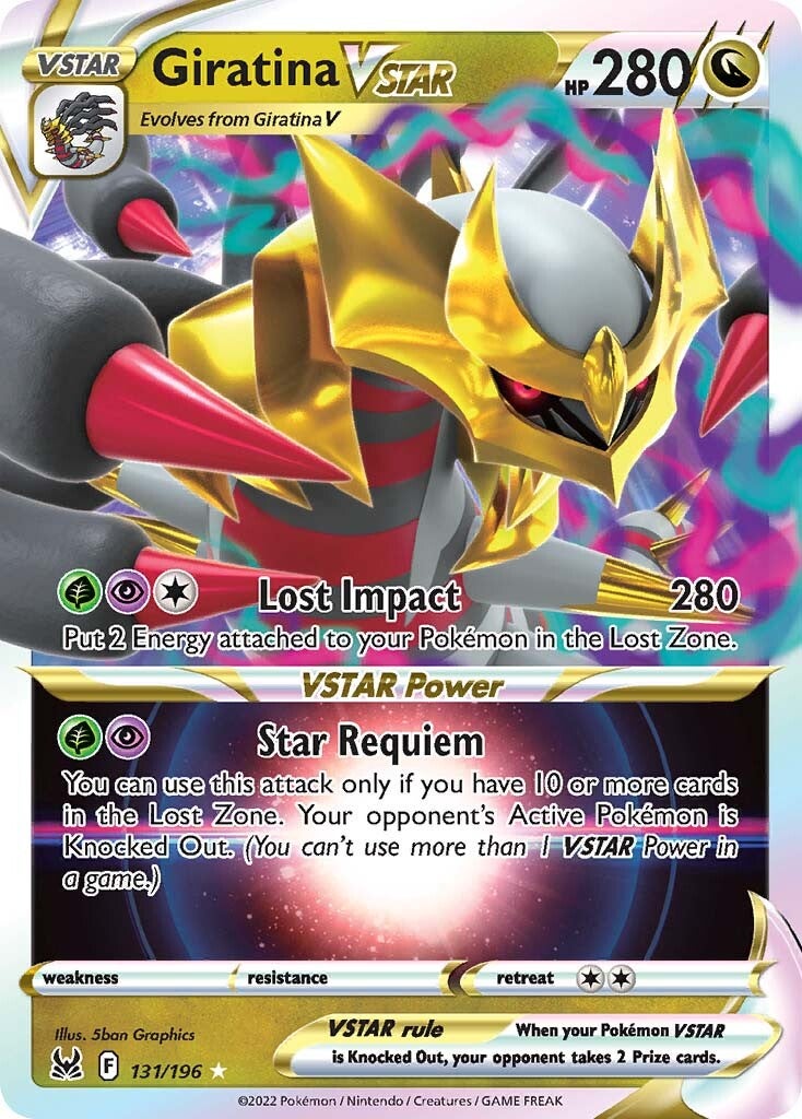 Giratina VSTAR (131/196) (Jumbo Card) [Sword & Shield: Lost Origin] | Odin's Place
