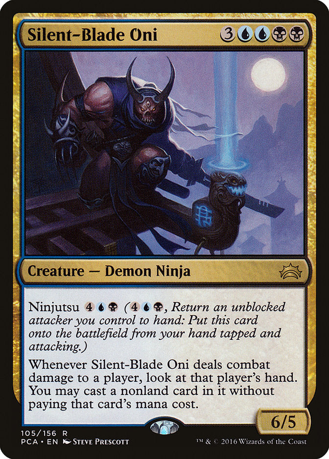 Silent-Blade Oni (105) [Planechase Anthology] | Odin's Place