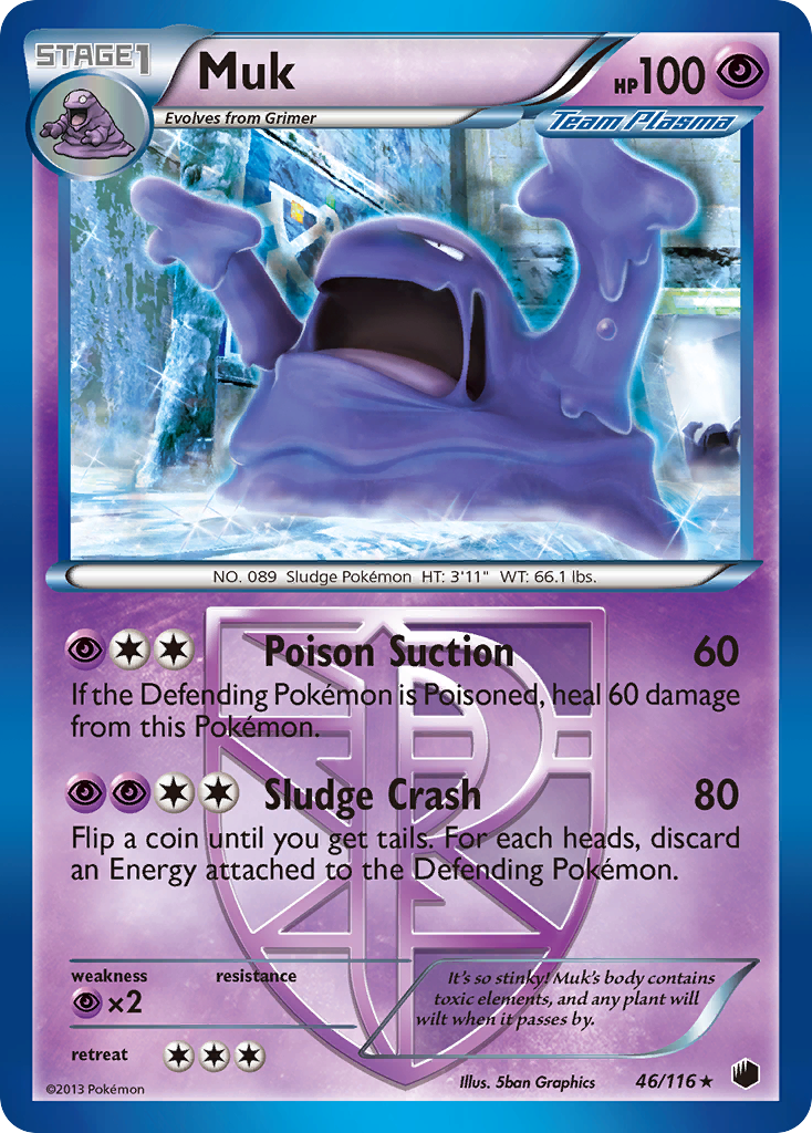 Muk (46/116) [Black & White: Plasma Freeze] | Odin's Place