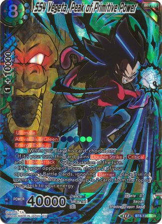 SS4 Vegeta, Peak of Primitive Power (BT8-136) [Malicious Machinations] | Odin's Place