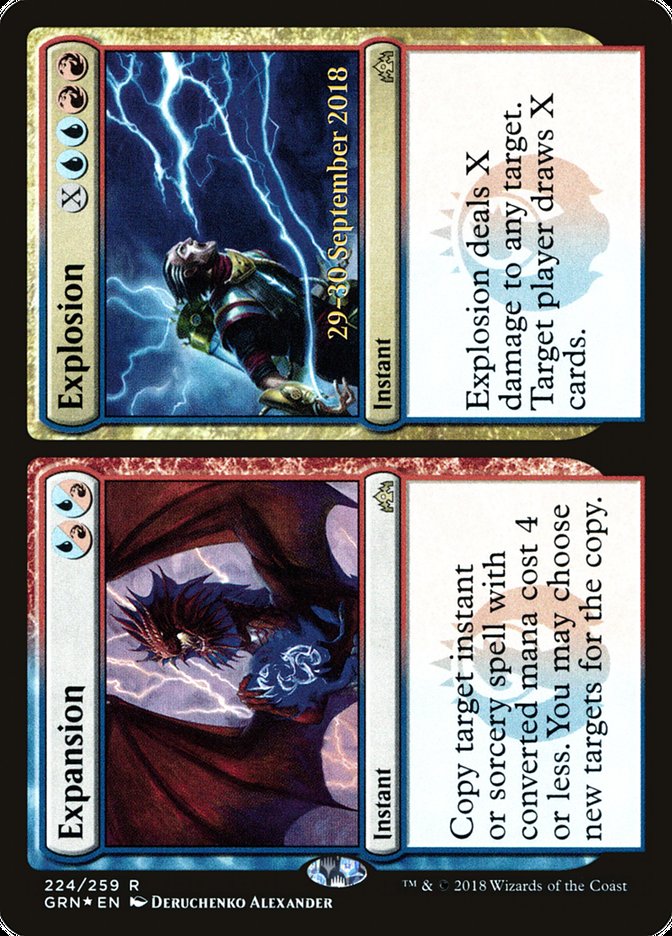 Expansion // Explosion (224) [Guilds of Ravnica Prerelease Promos] | Odin's Place