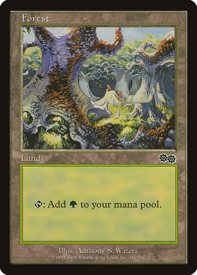 Forest (348) [Urza's Saga] | Odin's Place