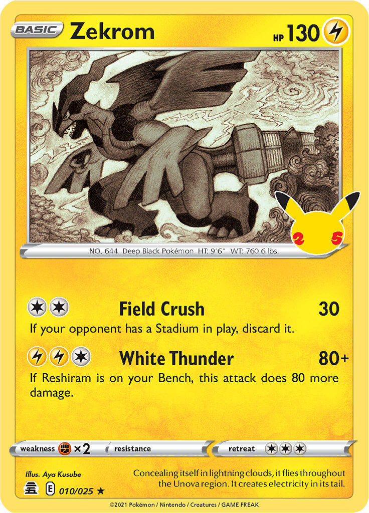 Zekrom (010/025) [Celebrations: 25th Anniversary] | Odin's Place