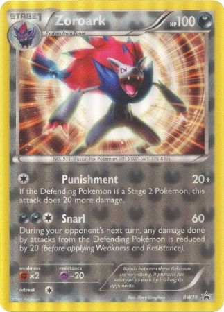 Zoroark (BW19) (Jumbo Card) [Black & White: Black Star Promos] | Odin's Place