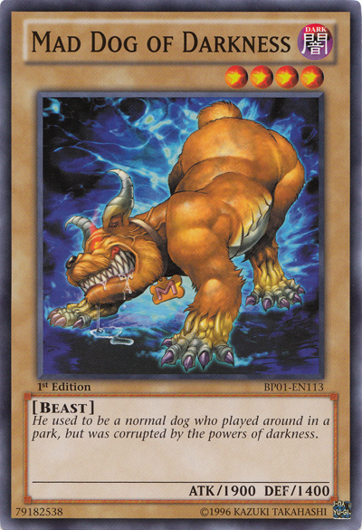 Mad Dog of Darkness [BP01-EN113] Common | Odin's Place