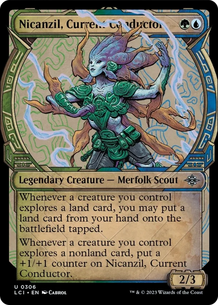 Nicanzil, Current Conductor (Showcase) [The Lost Caverns of Ixalan] | Odin's Place