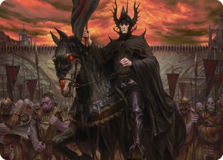 The Mouth of Sauron Art Card [The Lord of the Rings: Tales of Middle-earth Art Series] | Odin's Place