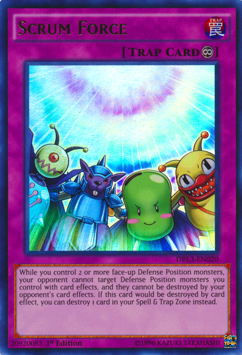 Scrum Force [DRL3-EN020] Ultra Rare | Odin's Place