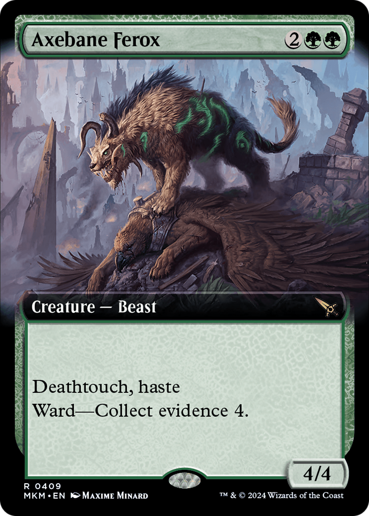 Axebane Ferox (Extended Art) [Murders at Karlov Manor] | Odin's Place