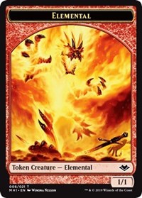 Elemental (008) // Spider (014) Double-Sided Token [Modern Horizons Tokens] | Odin's Place