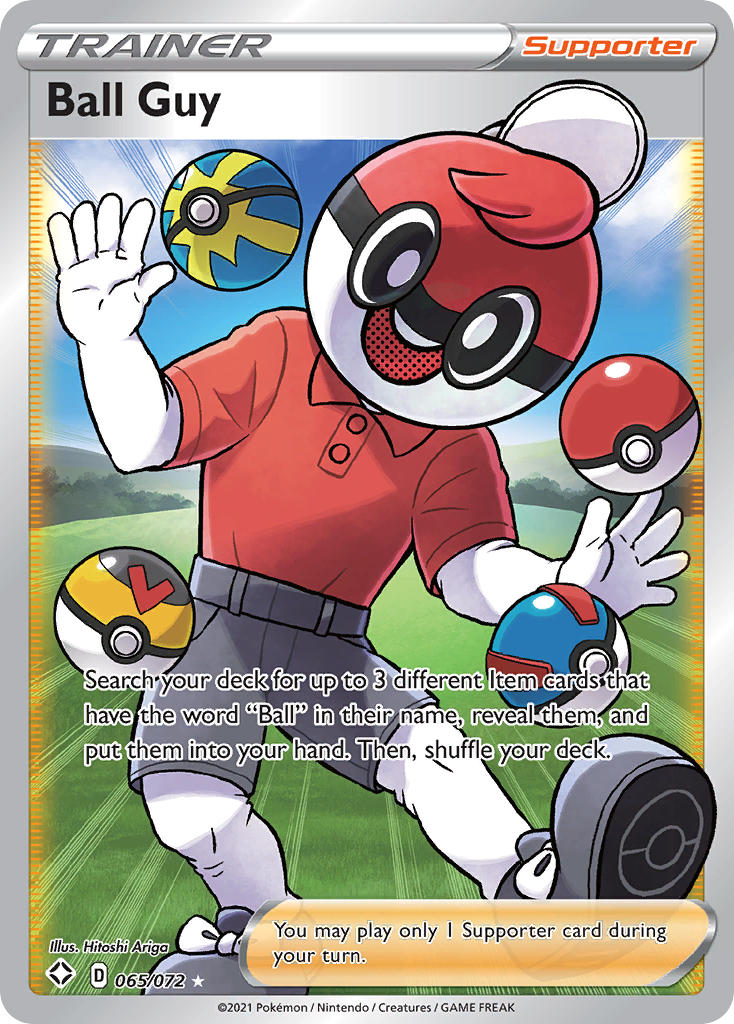 Ball Guy (065/072) [Sword & Shield: Shining Fates] | Odin's Place