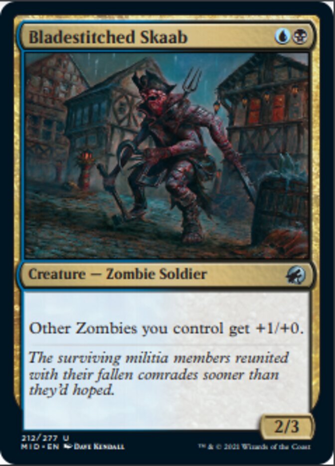 Bladestitched Skaab [Innistrad: Midnight Hunt] | Odin's Place