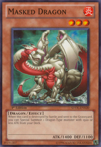 Masked Dragon [SDDL-EN020] Common | Odin's Place