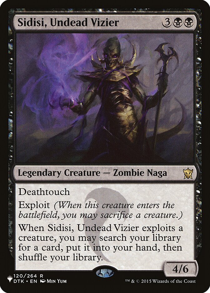 Sidisi, Undead Vizier [The List] | Odin's Place