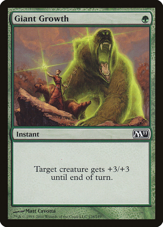 Giant Growth (178) [Magic 2011] | Odin's Place