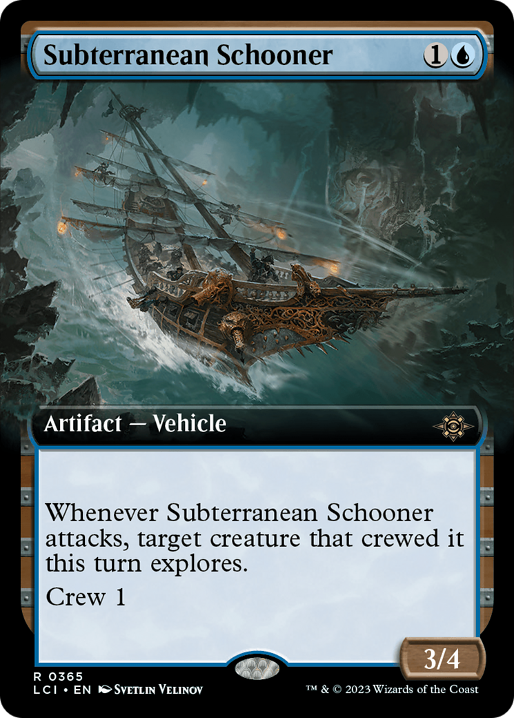 Subterranean Schooner (Extended Art) [The Lost Caverns of Ixalan] | Odin's Place