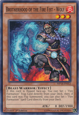 Brotherhood of the Fire Fist - Wolf [MP14-EN012] Common | Odin's Place
