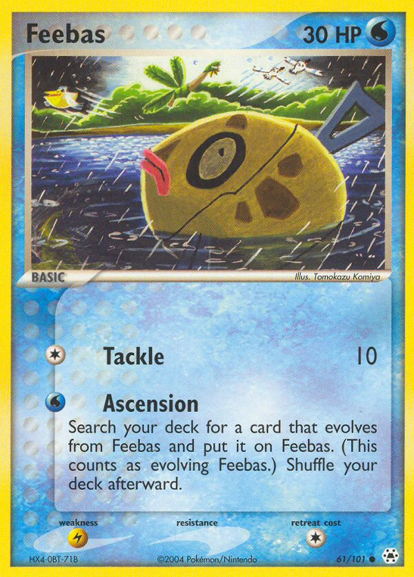 Feebas (61/101) [EX: Hidden Legends] | Odin's Place
