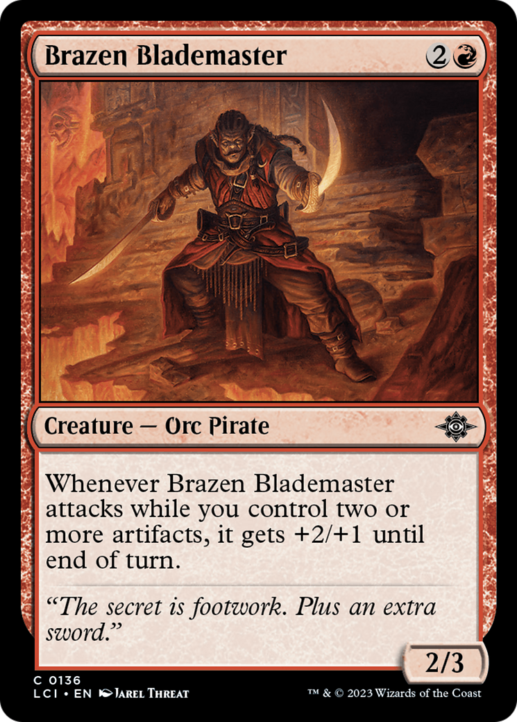 Brazen Blademaster [The Lost Caverns of Ixalan] | Odin's Place