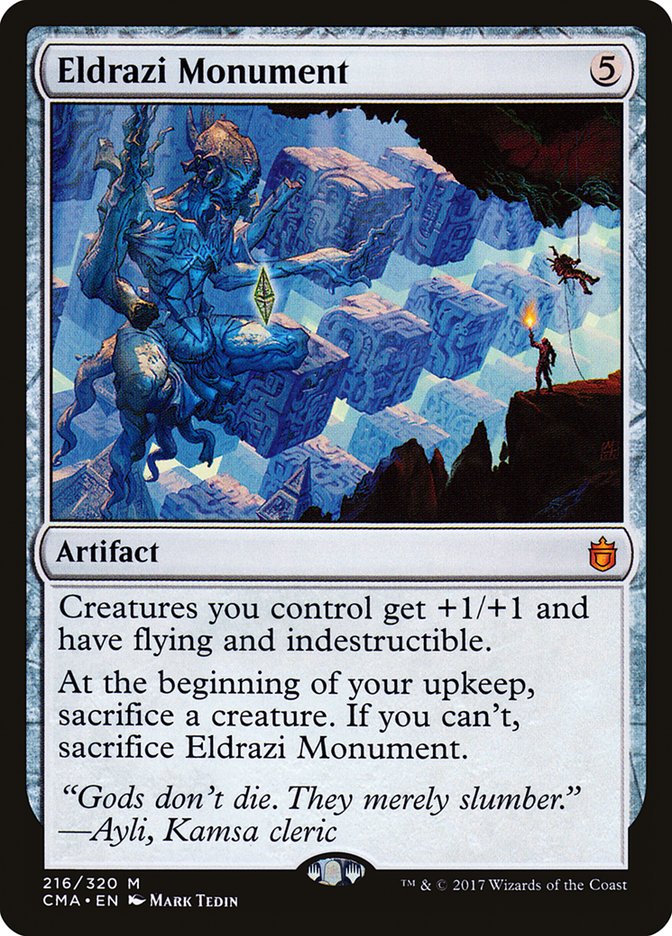 Eldrazi Monument (216) [Commander Anthology] | Odin's Place