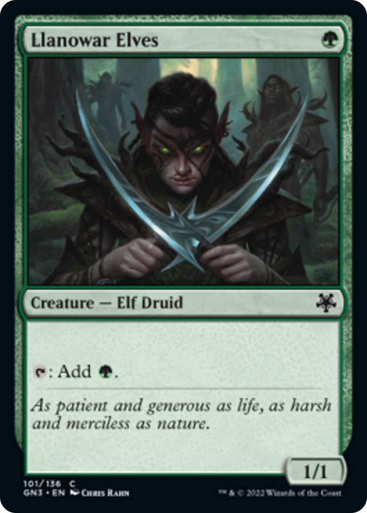 Llanowar Elves [Game Night: Free-for-All] | Odin's Place